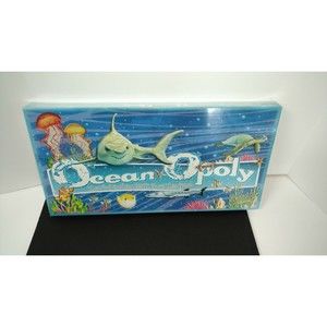 Oceanopoly, Sea Ocean Monopoly Board Game, Made In USA NIB
